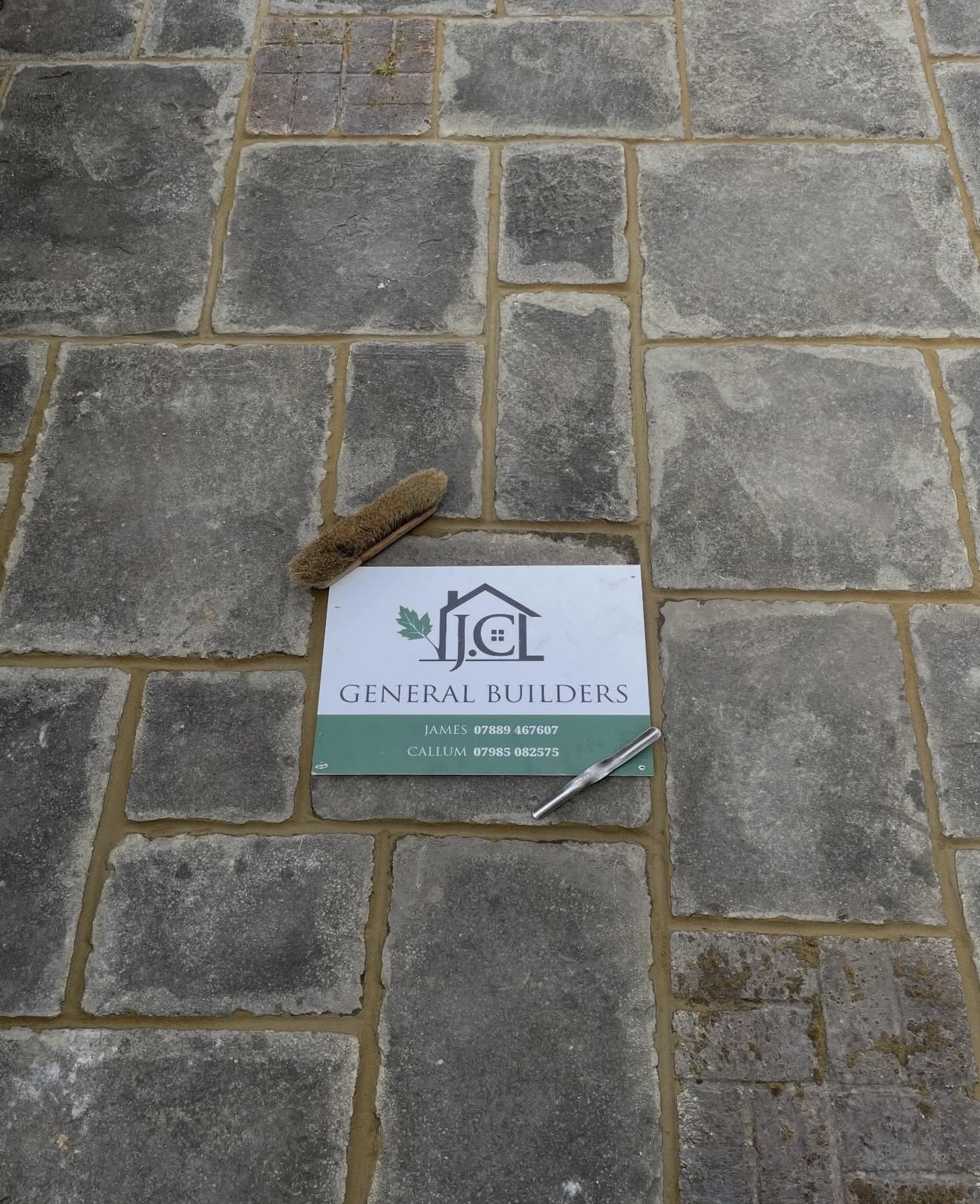 Reclaimed Stone Patio